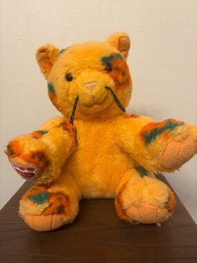 Build A Bear Orange Halloween Pumpkin Kitty Stuffed Animal Vault Collection 2024